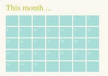 my-calendar-template by chris