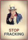 Anti-Fracking poster template by chris