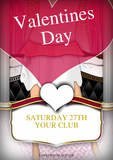 valentines Day Party Flyer by chris